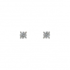 18k White Gold Diamond Stud Earrings 0.75ct